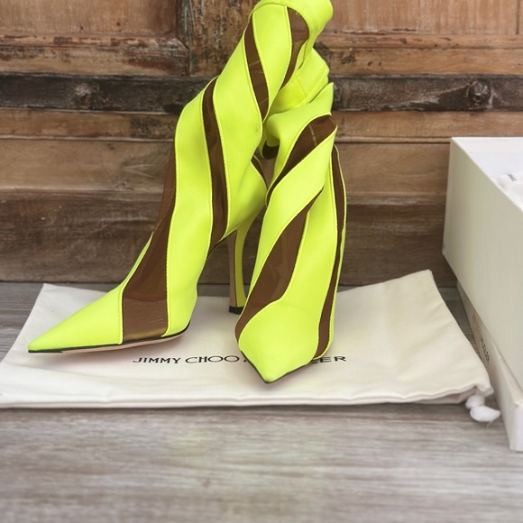 Jimmy Choo Neon Yellow - Picture 2 of 12
